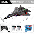 Miniatyrbilde 8 av 10: RC Plane 2.4G Med LED Lys Fly Fjernkontroll Kontroll Flying Modell Glider EPP Skum Leker
