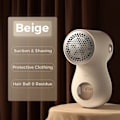 Miniatyrbillede 9 af 9: Elektrisk fnug fjerner til tøj bærbar hår bold trimmer opladning piller fjerner fuzz stof fnug barbermaskine