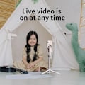 Miniatyrbild 5 av 7: Mobil telefon Stativ Bluetooth Selfie Stick Magnetisk Handhållen Kamera Stabilisator Skrivbord Integrerad Tiktok Live Triangel Stativ