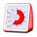 Miniatyrbild 1 av 10: 60 Minuter Tyst Visuell Analog Elev Klassrum Kök Timer Nedräkning Matlagning Management Verktyg