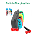 Miniatyrbild 3 av 7: Laddning Dock Hub USB Styrare Laddare Dock Ställ Station Hållare Switch