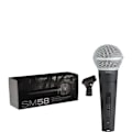 Miniatyrbillede 1 af 7: Metal SM58 cardioid Dynamisk Mikrofon Til Stage Sang Professionel Kablet mikrofon