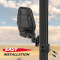 Miniatyrbillede 7 af 7: UTV Pro-Fit Cage Side Rearview Spejl Kompatibelt med Polaris Ranger