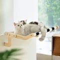Miniatyrbilde 2 av 7: Katt Vindu abbor Vinter Sesong Matte Enkel Vaskbar Hengekøye Hengende Seng