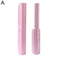 Miniatyrbilde 1 av 9: Wireless Professional Hår Rightener Curler Comb Rask Opvarming Negative Ion Rightening Curling Brush