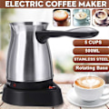 Miniatyrbilde 5 av 6: 220V kaffe lage 500ml rustfritt stål separert italiensk mokka gryte