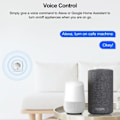 Miniatyrbillede 7 af 7: Wifi Smart Stik 20A EU Smart Socket Outlet med Strøm Monitor Timer