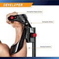Miniatyrbild 3 av 6: Handled och underarm utvecklare stärkare hem gym redskap arm motionär kondition utrustning