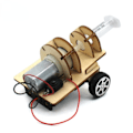 Miniatyrbild 4 av 4: Luft kanon modell nr 1 gör-det-själv barn's kul vetenskap experiment leksak teknik liten produktion
