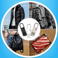 Miniatyrbild 10 av 10: Dragkedja Slider Puller Omedelbar Zipper Reparation Kit Replacement För Trasigt Spänne Rese väska Resväska Zipper Huvud