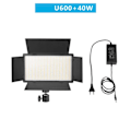 Pikkukuva 4 / 8: LED video valo valokuva studio lamppu kaksivärinen 2500K-8500k himmennettävä jalustalla jalustalla kaukosäädin