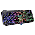 Pikkukuva 5 / 5: Peli näppäimistö hiiri LED hengitys taustavalo ergonomiikka pro  kombot USB langallinen täysnäppäin