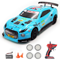 Pikkukuva 4 / 7: Rc Auto 1:14 4WD Kaukosäädin Autot GTR Urheilu Nopea Drift Radio Ohjaus Drift Auto