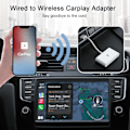 Miniatyrbild 3 av 11: Wireless CarPlay Adapter For Android/Aple Wired to Wireless Carplay Dongle Plug And Play USB Connection Auto Car Adapter