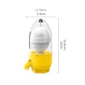 Miniatyrbilde 7 av 8: Egg eplomme Shaker Gadget Manuell Mixing Golden Visp Egg Snurr Mixer Stiring Maker Puller