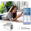 Miniatyrbillede 3 af 7: Smart Plug WiFi Socket EU Strøm Monitoring Timing Funktion Virker