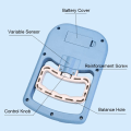 Miniatyrbillede 4 af 7: Digital Hånd Dynamometer Grip Styrke Måling Meter