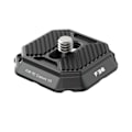 Miniatyrbild 6 av 8: Universal DSLR Kamera Gimbal Arca Swiss Quick Release Plate Clamp Quick Switch Stativ Slider Mount
