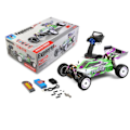 Pikkukuva 8 / 9: Wltoys Uusi 1/10 nopea 60KMH Buggy metallilla runko 2.4G 4WD maasto harjaton RC auto