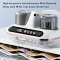 Miniatyrbillede 6 af 7: Intelligent Mide Fjerner Trådløs Mide Fjerner Stærk Beating Håndholdt UV Sterilisator Til Husholdningsseng Lille Støvsuger Støvsuger