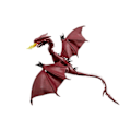 Miniatyrbillede 5 af 6: Film Dyr Ild Drage Dukke Smaug Action Dukke Byggeklodser Gør det selv Samling  Model Legetøj