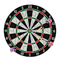 Miniatyrbild 1 av 6: Hög kvalitet 36CM Professionell Dubbelsidig Flocking Dart Bräde Stål Spets Dart Tävling KTV Underhållning och Fritid med 6 Dart
