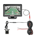 Miniatyrbillede 1 af 4: 4,3 Tommer Bil Spejl Monitor Køretøj Bag View Backup Bil LED Kamera