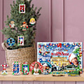Miniatyrbild 3 av 4: 2D advent kalender 24 dagar  advent kalender med  slumpmässiga fasta siffror