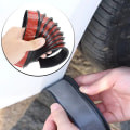Miniatyrbild 6 av 6: Universal Fender Flares Bil Hjul Arches Wing Expander Arch Ögonbryn Stänkskydd