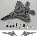 Miniatyrbild 3 av 7: RC Flygplan 2.4G Radio Fjärrkontroll Plane RC Fighter Channel Fixed Wing Foam Slider Flygplan