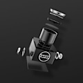 Miniatyrbild 7 av 7: Mini pedal tuner lysdiod display C10 elektrisk gitarr pedal C10 för elektrisk akustisk gitarr bas gitarr tillbehör