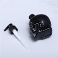 Miniatyrbilde 4 av 5: Creative Skull Liquid Såpe Dispensere Sort Plast Hånd Desinfeksjonsmiddel Pumpe Flasker Sjampo Lotion Flaske