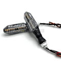 Miniatyrbillede 3 af 6: 4 stk Motorcykel Viringssignaler Lys 12 Lys Vand Flydende Indikator Pil Blinker Lamper