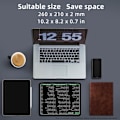 Miniatyrbild 6 av 6: Excel genvägar mus matta med sydd kant halkfri gummi bas
