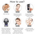 Miniatyrbild 6 av 7: 4 in 1 Mini Hifu Maskin Ultraljud RF Hud Tightening Anti rynk Ansiktsmassager