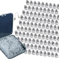 Miniatyrbillede 1 af 7: 1000 stykker 4MM blød silikone gummi ørering ryg stoppere til studs  gør-det-selv smykker fremstilling øreringe fund tilbehør