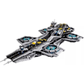 Miniatyrbillede 1 af 4: Helicarrier Model Aircraft Carrier Bygge Klodse Shield Serie Start Plan Bricks Legetøj