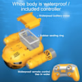 Miniatyrbild 7 av 9: Fjärrkontroll Motorbåt Vattentät Spray Sim Pool Bad RC Ångbåt