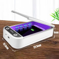 Miniatyrbillede 6 af 8: Desinfektion boks multifunktionel mobil telefon trådløs oplader desinfektion boks