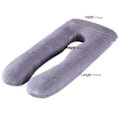 Miniatyrbilde 4 av 10: Graviditet pute 130*70cm sove midje pute for gravide kvinner