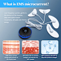 Miniatyrbillede 4 af 8: EMS Eye Beauty Device Remove Rynke Skin Stramning Instrument V Shaped Ansigts Lifting Device