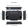 Miniatyrbilde 2 av 6: Universal Adapter USB3.0 USB 3.0 Data Transfer to SATA IDE Combo External Converter