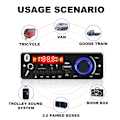Miniatyrbild 7 av 8: 160W förstärkare Bluetooth MP3 Dekoder kort
