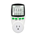 Miniatyrbilde 9 av 9: Elektrisitet Strøm Måler Wattmeter LCD Energi Måler Socket Elektrisk Tester