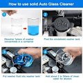 Pikkukuva 4 / 9: Solid Cleaner Auto Tuulilasi Pyyhin Porekumi Tabletit Lasi WC Siivous Auto tarvikkeet