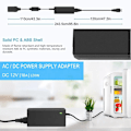 Pikkukuva 4 / 7: Auto virta sovitin virta muunnin AC sovitin DC 110V / 220V 12V 10A virta sovitin muunnin