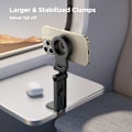 Miniatyrbillede 4 af 6: Magnetisk Fly Telefon Holder Mobil Mount Rejse Skrivebord Telefon Stativ Fly Fleksibel Rotation Mount Tog Sæde Stativ