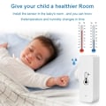 Miniatyrbilde 6 av 6: Smart WIFI Temperatur Og Fuktighet Sensor Innendørs Hygrometer Termometer