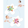 Miniatyrbild 2 av 2: Mjuk tyg Skallra Ball Baby Toy För 0-36 Månader Stuffad Baby Play Ball Pedagogisk Sensorisk leksak