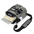 Miniatyrbillede 4 af 5: Mænd's USB Oplader Messenger Taske Vandtæt Lynlås Håndtaske